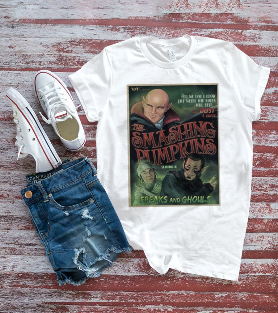 VMC Presents The Smashing Pumpkins Starring In Freaks And Ghouls T-Shirt