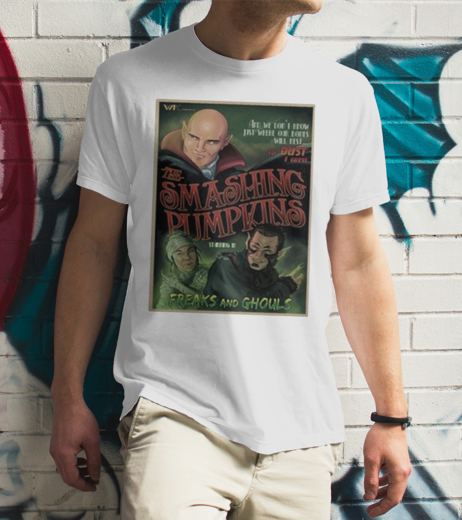 VMC Presents The Smashing Pumpkins Starring In Freaks And Ghouls T-Shirt