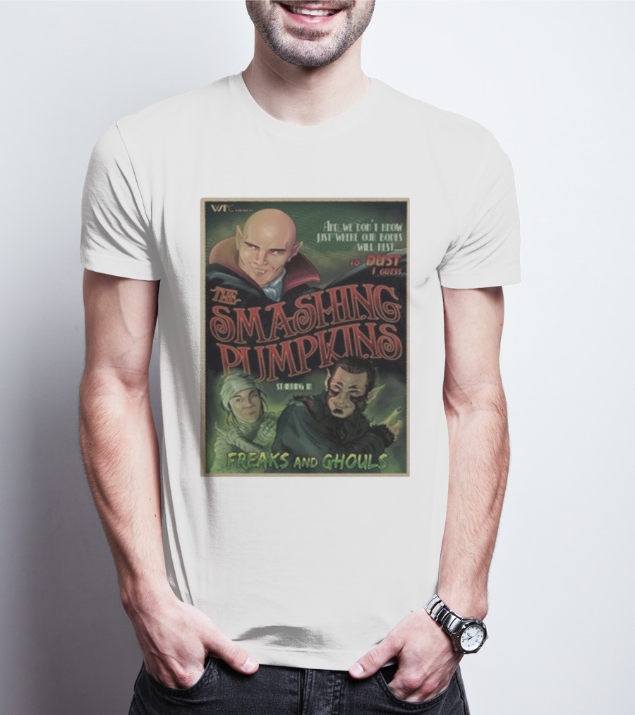 VMC Presents The Smashing Pumpkins Starring In Freaks And Ghouls T-Shirt