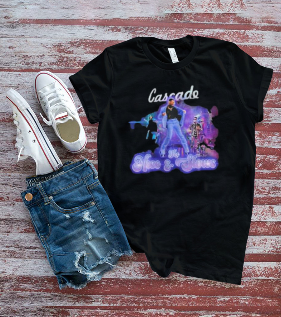 Cascade The Nice And Flows Dancing Vibes T-Shirt