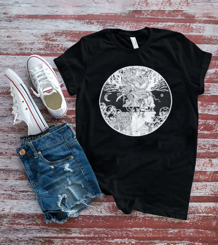Critical Role Laudna Character Art Moon T-Shirt