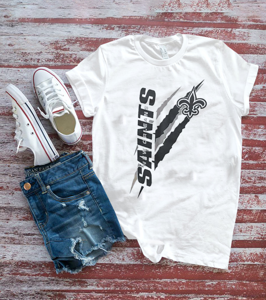New Orleans Saints Scratch Fleur-de-Lis Starter T-Shirt