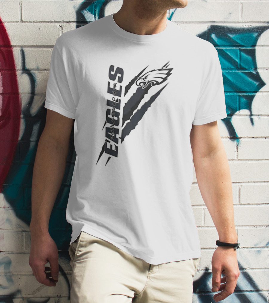 Philadelphia Eagles Claw Mark Logo T-Shirt