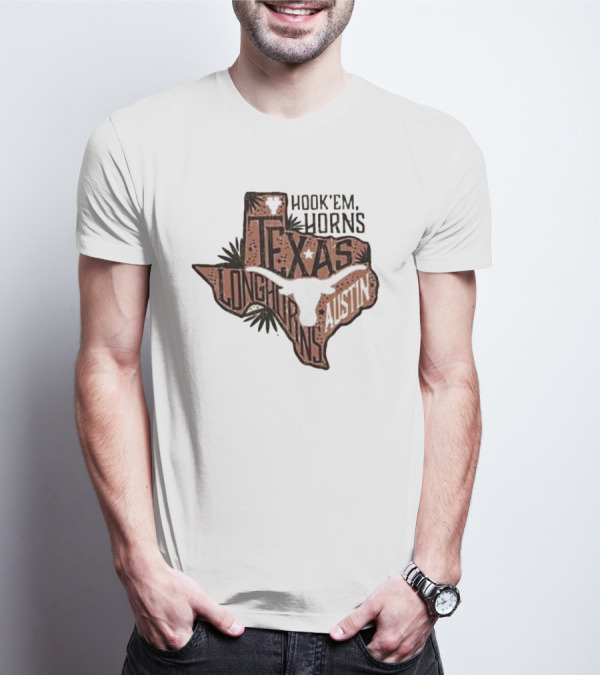 Texas Longhorns Hook 'Em Horns Austin T-Shirt