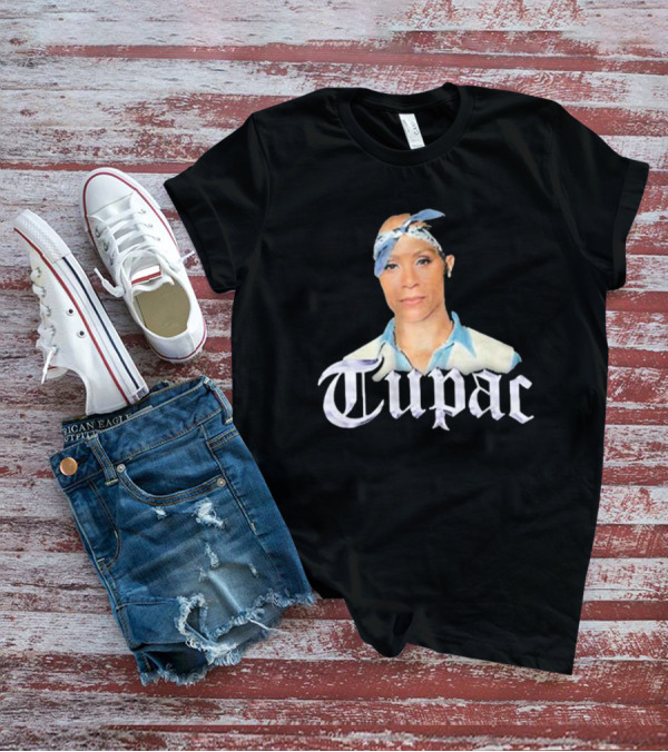 Tupac Blue Bandana Bust T-Shirt