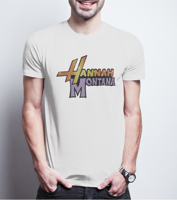 Hannah Montana Logo Classic Text T-Shirt