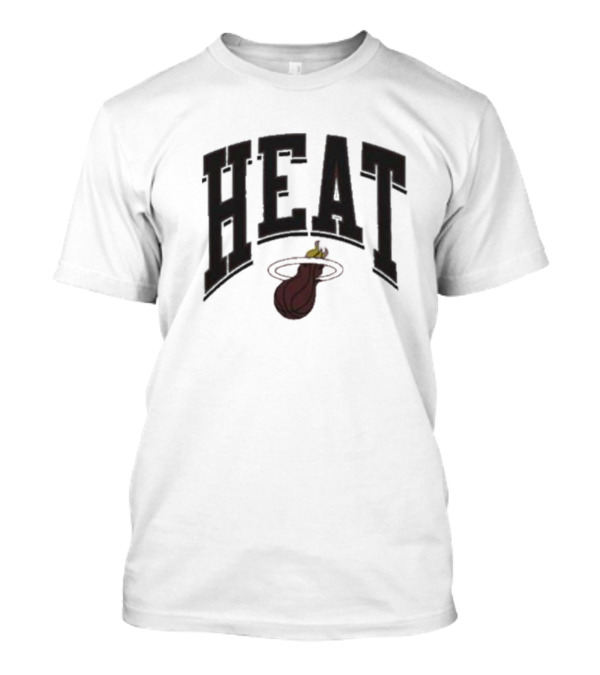 Miami Heat Walk Tall Iconic Basketball Flame Connection T-Shirt