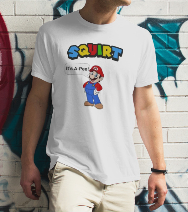 Squirt Mario It's A Pee T-Shirt