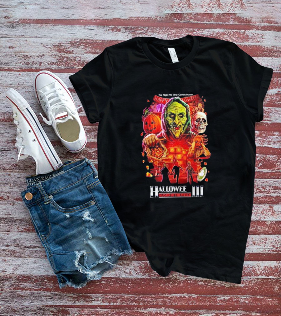 Halloween III Season Of The Witch Horror Characters The Night No One Comes Home T-Shirt