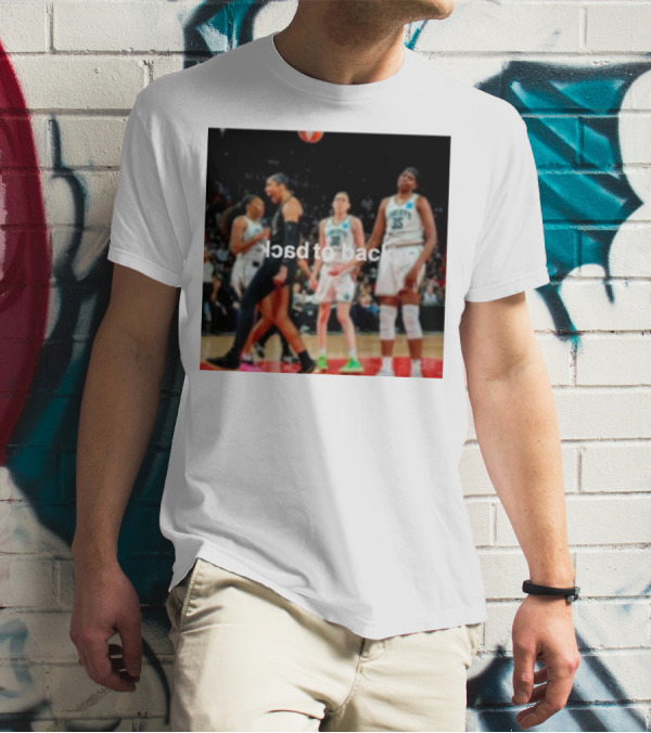 A’ja Wilson Back To Back Basketball Victory T-Shirt