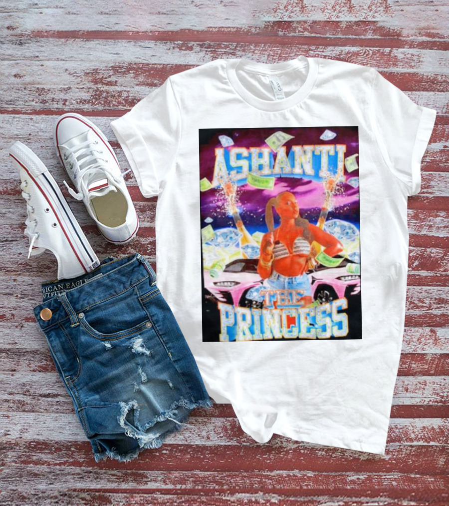 ASHANTI THE PRINCESS MONEY CARS AND SPARKLES T-Shirt