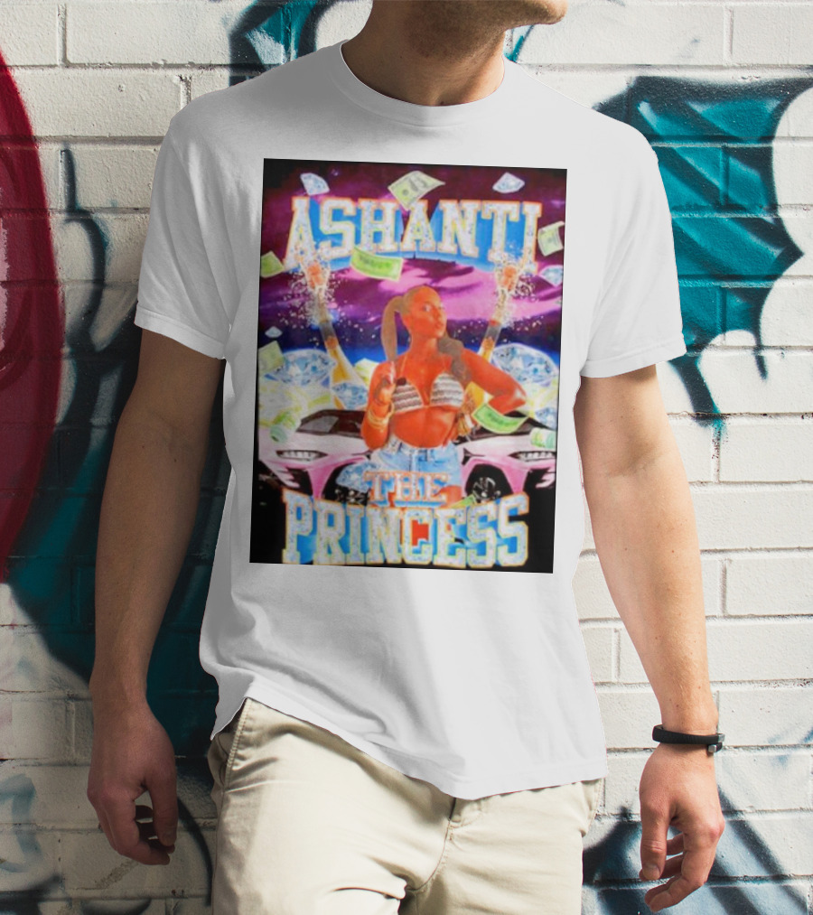 ASHANTI THE PRINCESS MONEY CARS AND SPARKLES T-Shirt