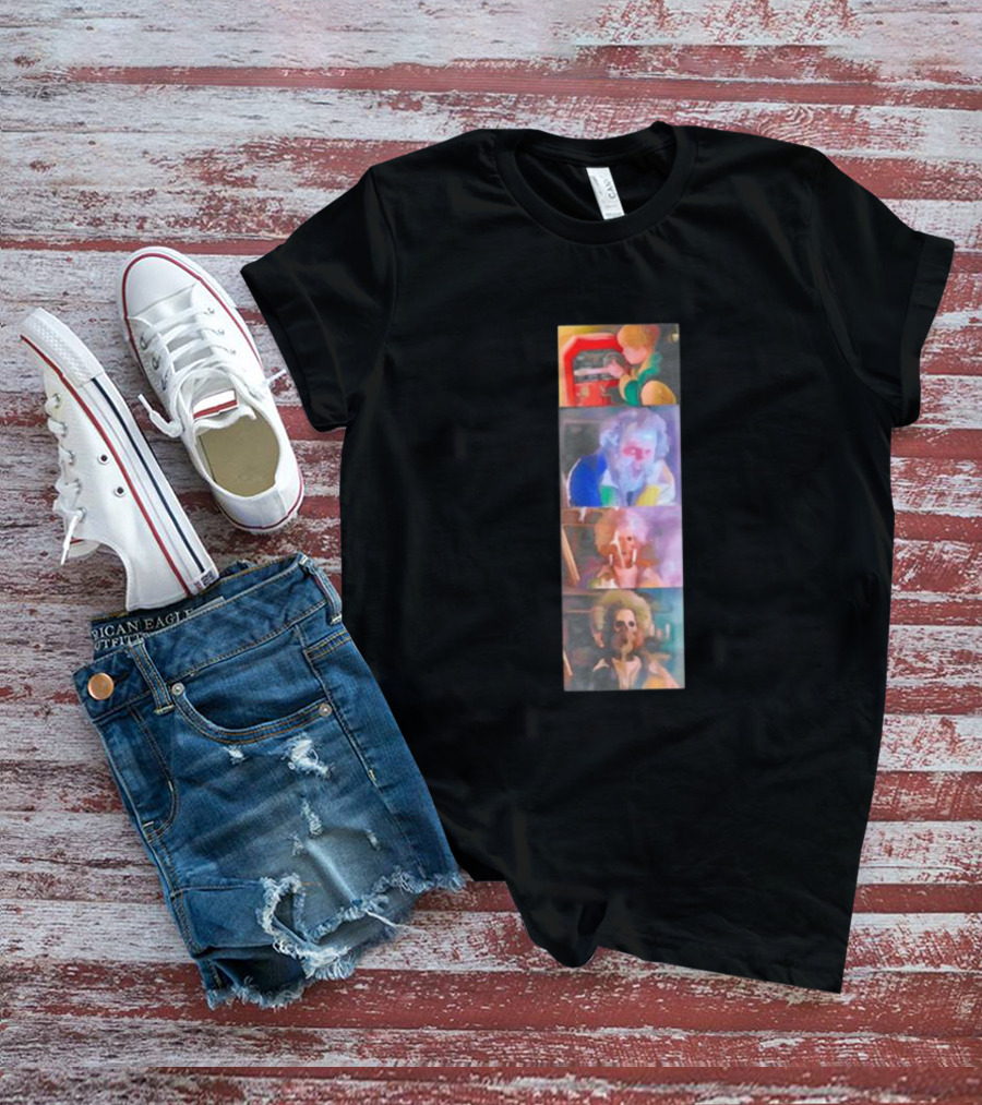 Home Alone Electric Marv Framed Comic Scenes T-Shirt