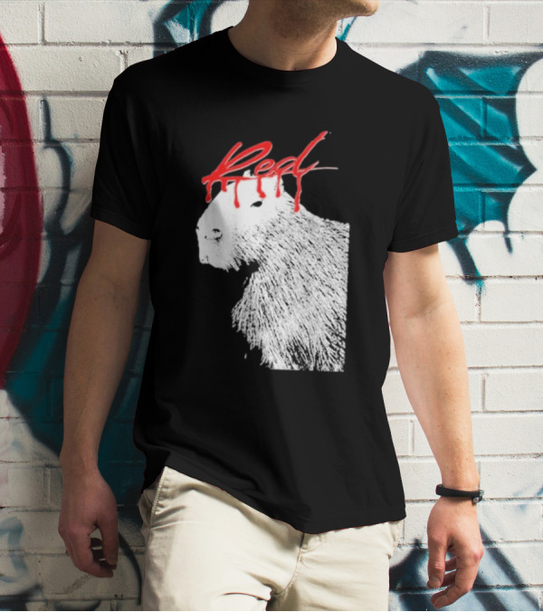 Red Capybara X Carti WLR T-Shirt