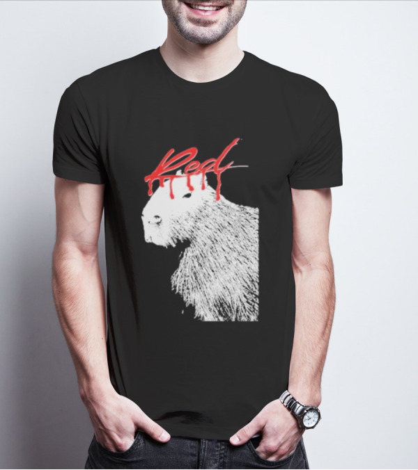 Red Capybara X Carti WLR T-Shirt