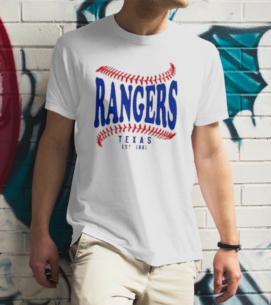 Rangers Texas Baseball Team Est 1961 T-Shirt