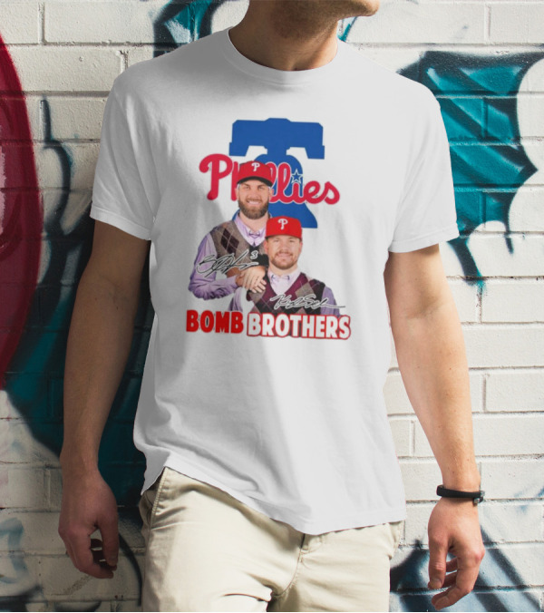 Phillies Bomb Brothers Phillies Signature Bomb Brothers T-Shirt