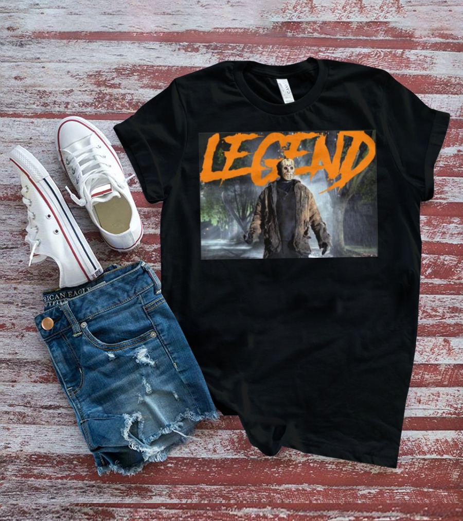 Legend Jason Voorhees Spooky Halloween T-Shirt
