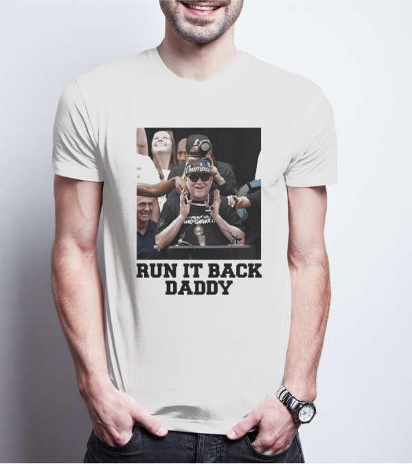 Run It Back Daddy Champions Michael Malone Denver Nuggets T-Shirt