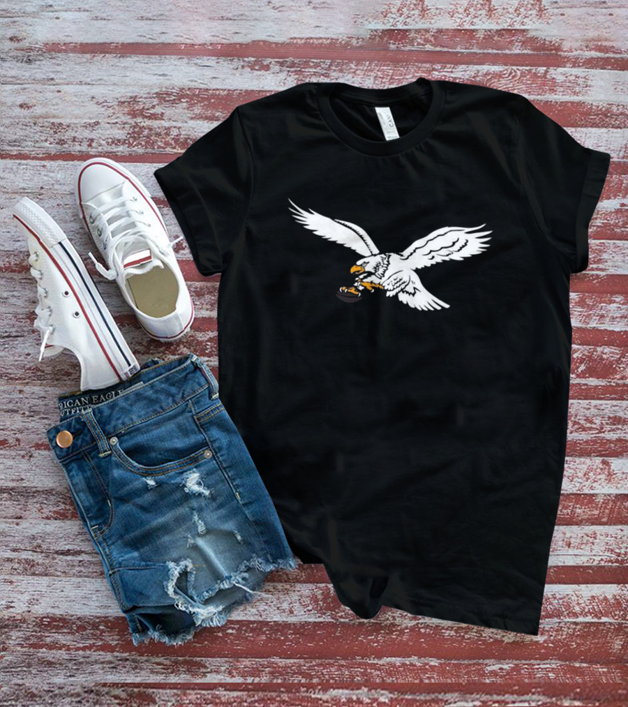 Philadelphia Eagles New Logo Flying Eagle With Football T-Shirt
