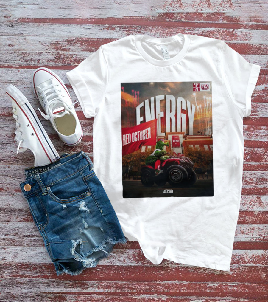 Energy Red October Philadelphia Phillies NLCS T-Shirt