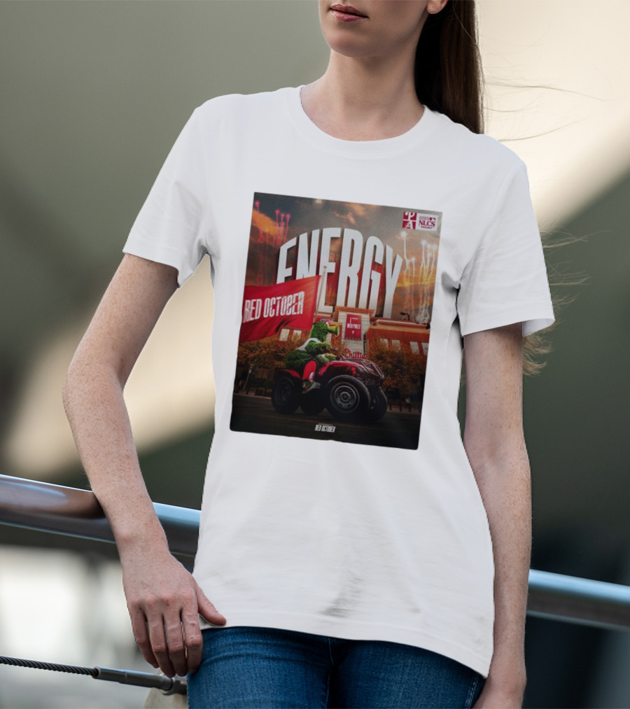 Energy Red October Philadelphia Phillies NLCS T-Shirt