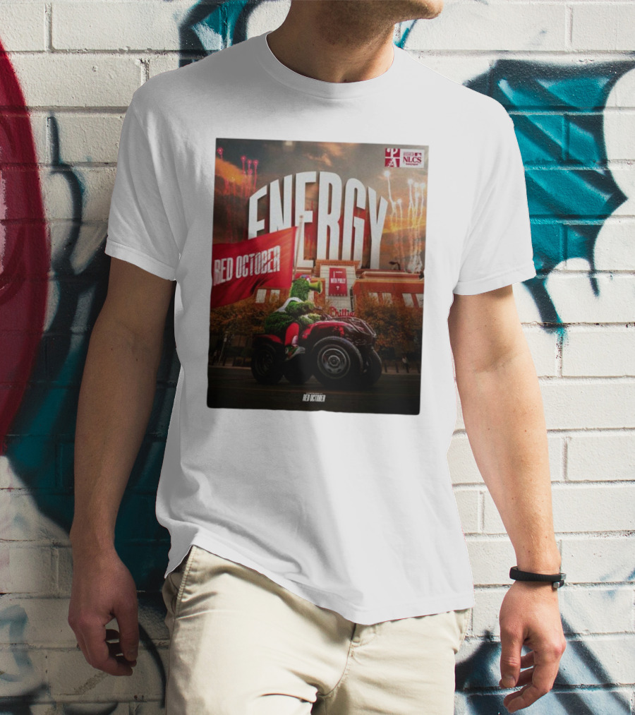 Energy Red October Philadelphia Phillies NLCS T-Shirt