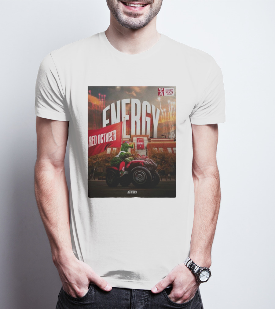 Energy Red October Philadelphia Phillies NLCS T-Shirt