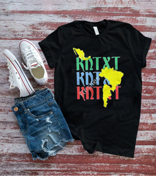 KNTXT Latin America Tour Map T-Shirt