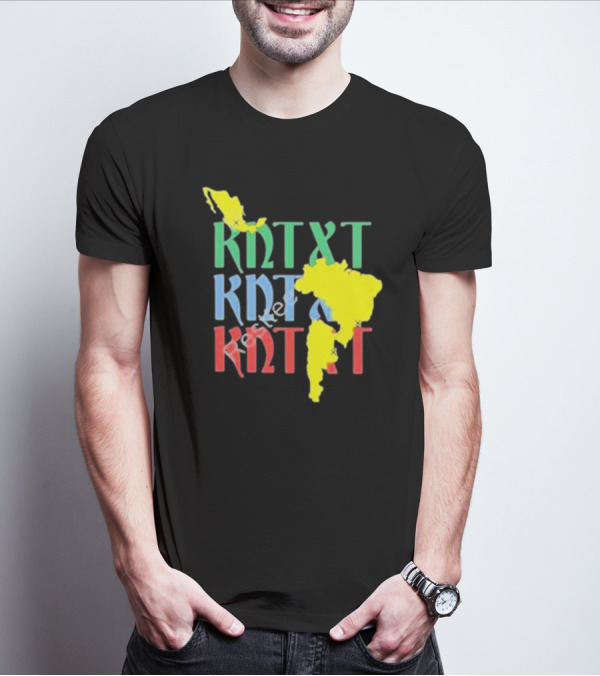KNTXT Latin America Tour Map T-Shirt