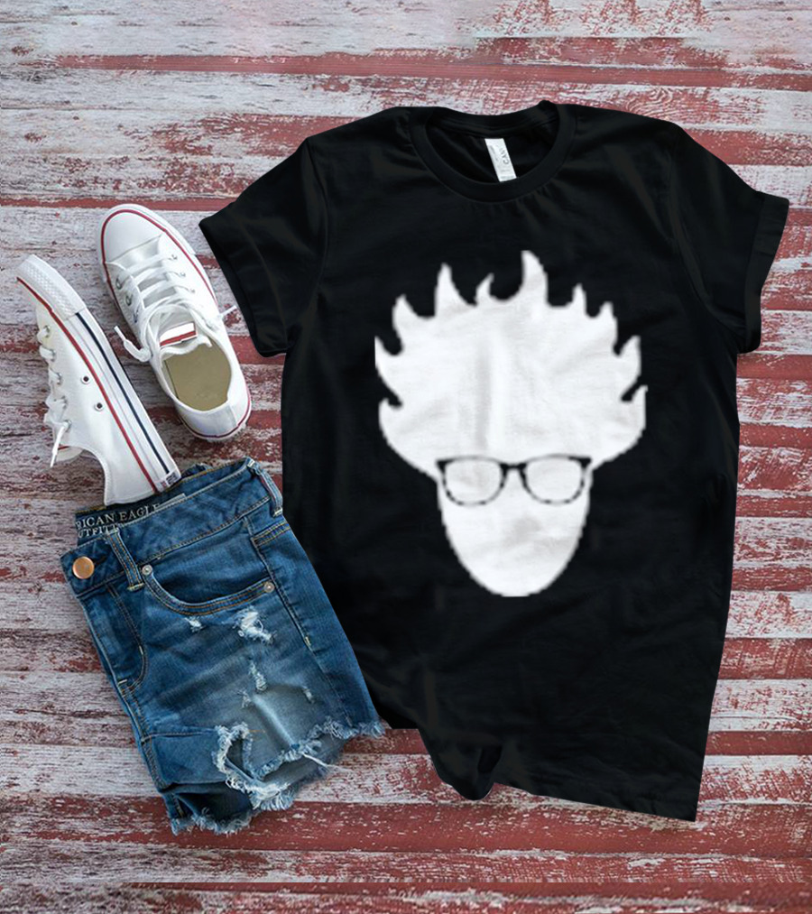 Viva Fro Iconic Glasses Silhouette Left Chest T-Shirt