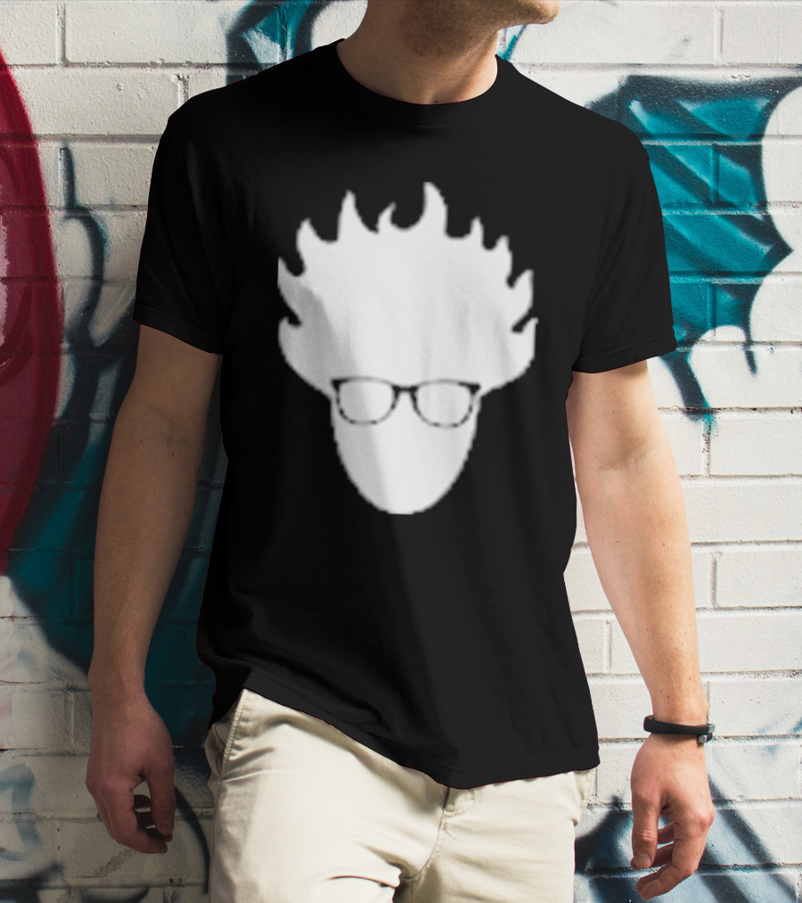 Viva Fro Iconic Glasses Silhouette Left Chest T-Shirt