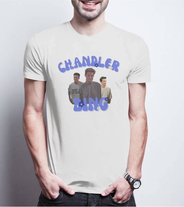 Rip Matthew Perry Chandler Bing Iconic TV Show Tribute Fan Favorite T-Shirt