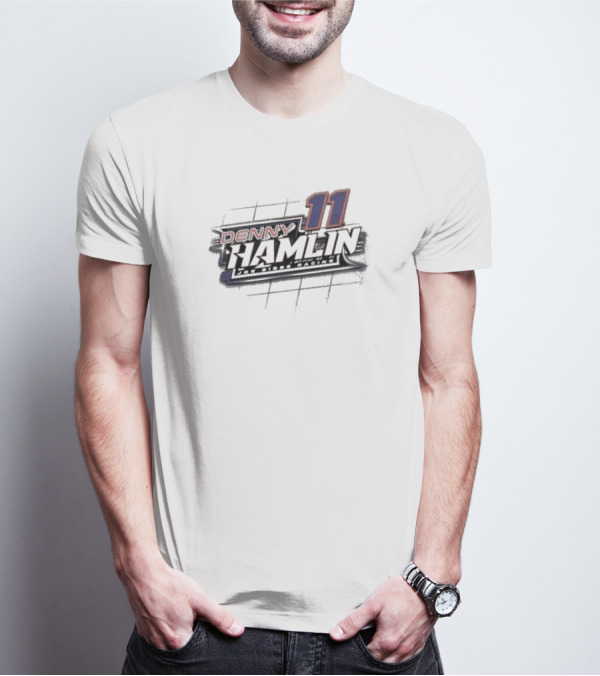 Denny Hamlin 11 Joe Gibbs Racing 2024 Team Collection T-Shirt