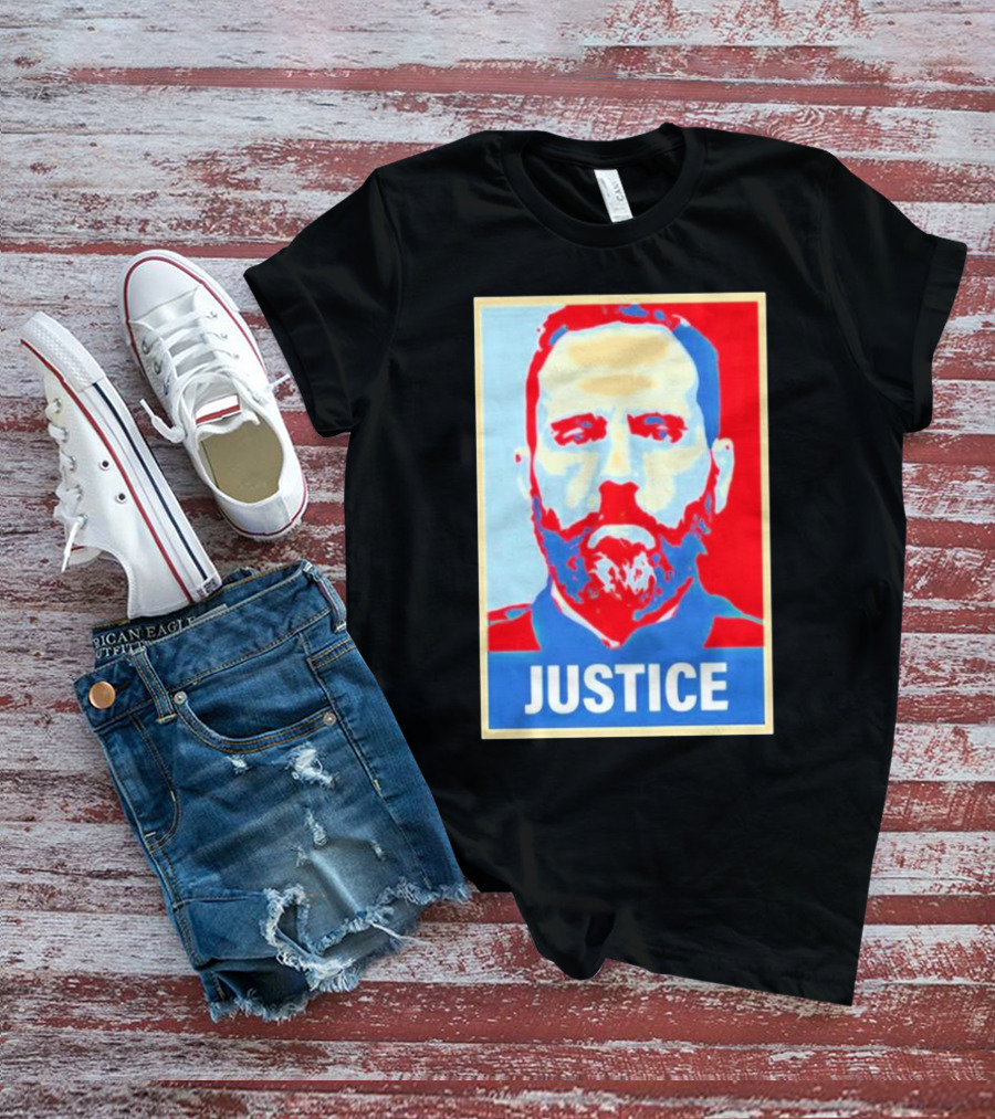 Justice Jack Smith Iconic Red And Blue T-Shirt