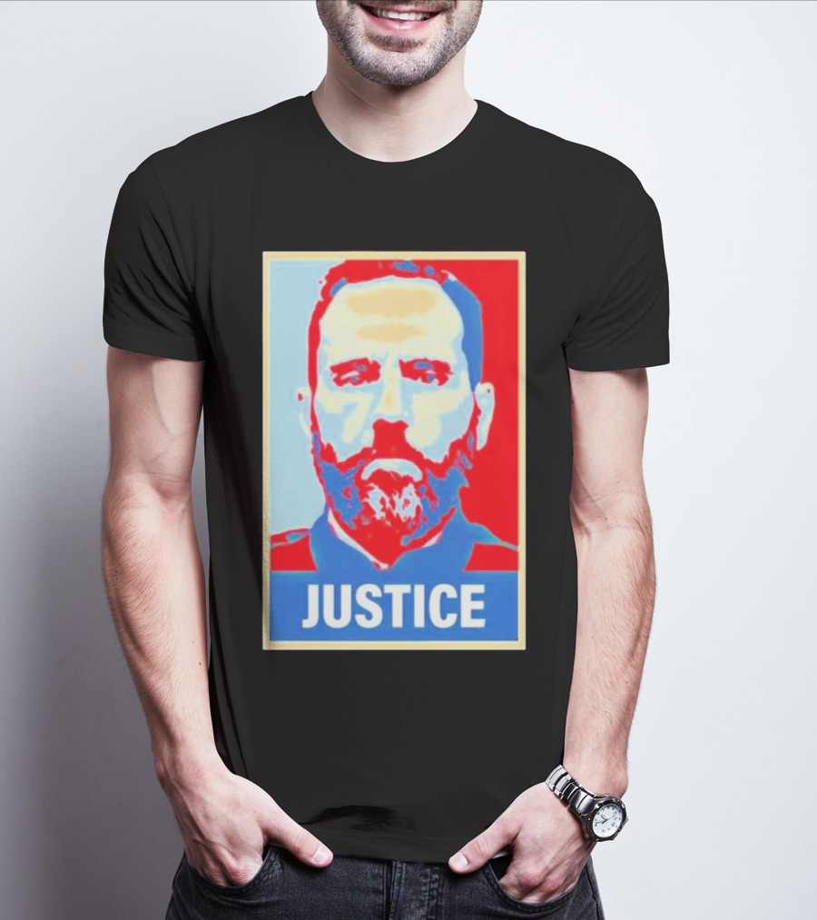 Justice Jack Smith Iconic Red And Blue T-Shirt
