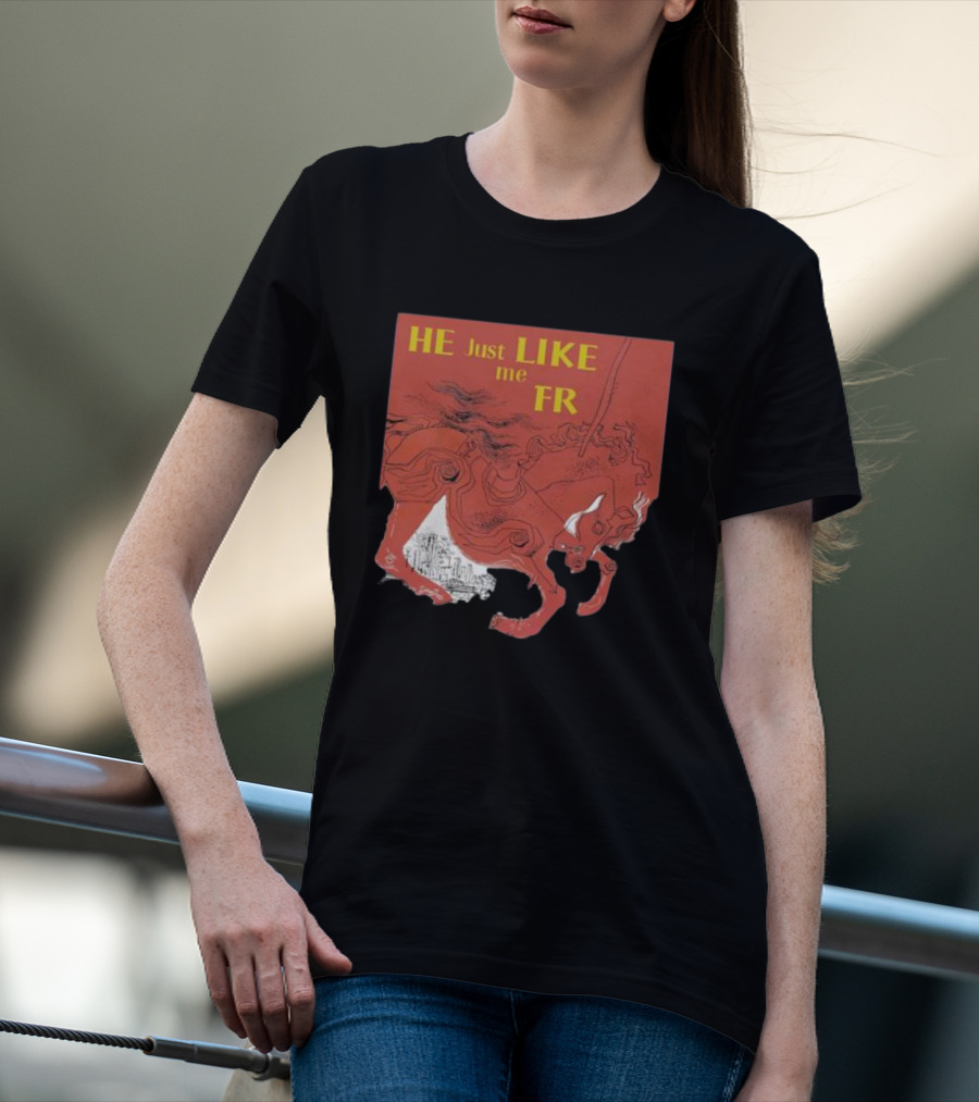 HE Just LIKE Me FR Red Horseman T-Shirt