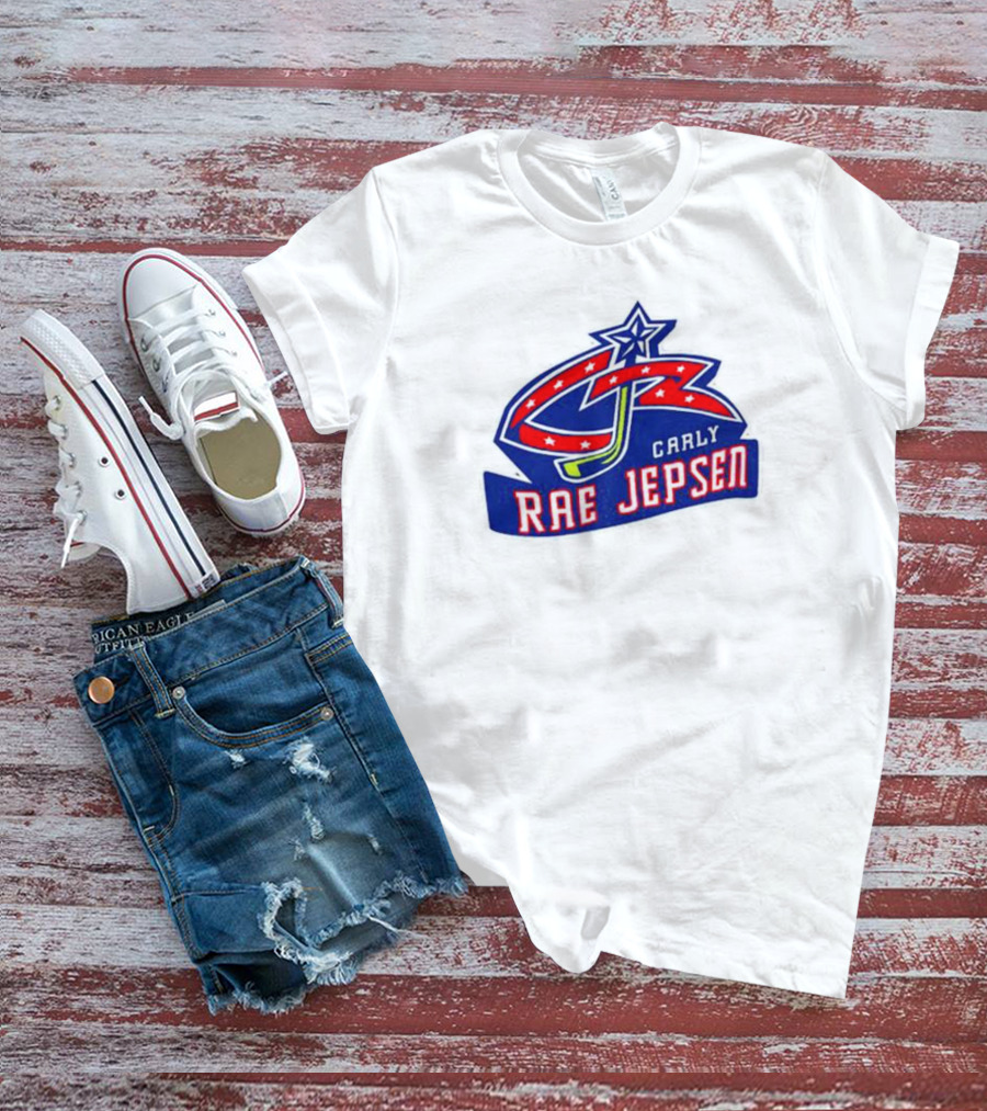 Pete Blackburn Carly Rae Jepsen Columbus Blue Jackets T-Shirt