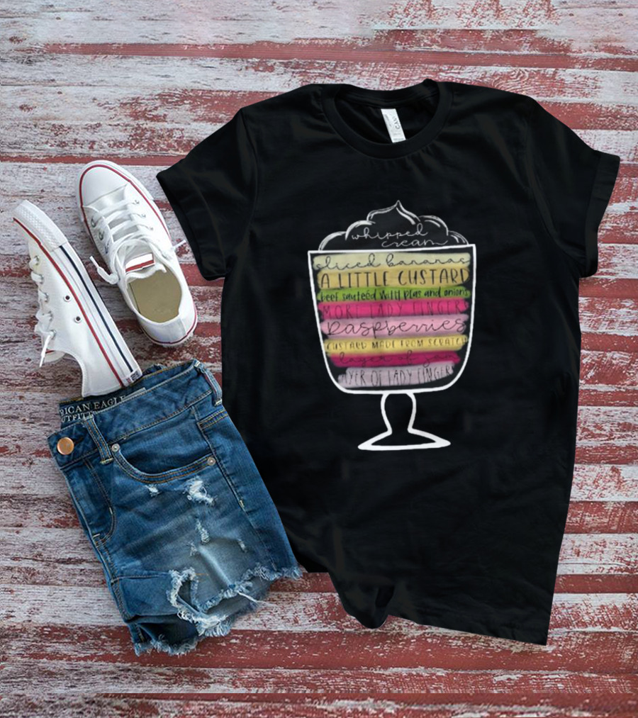 Friends Thanksgiving Rachel's English Trifle Recipe TV Friendsgiving T-Shirt