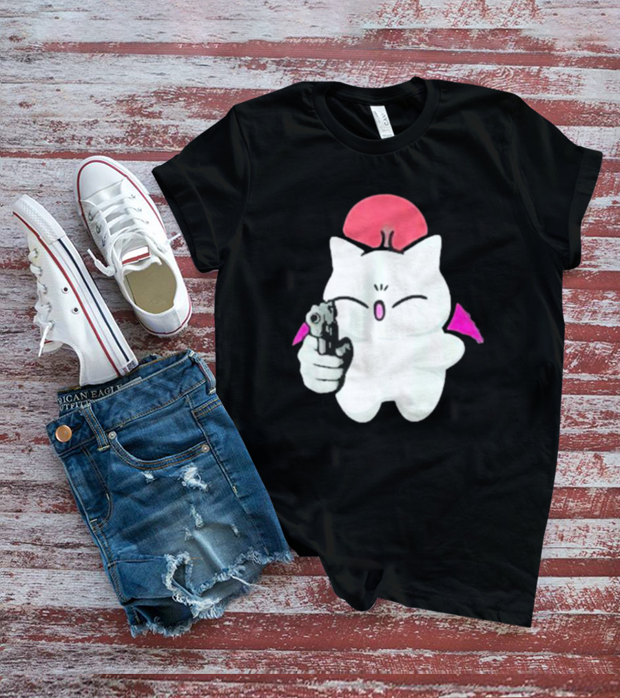 Zepla Blizzcon Xepla Gun Moogle Iconic Character T-Shirt