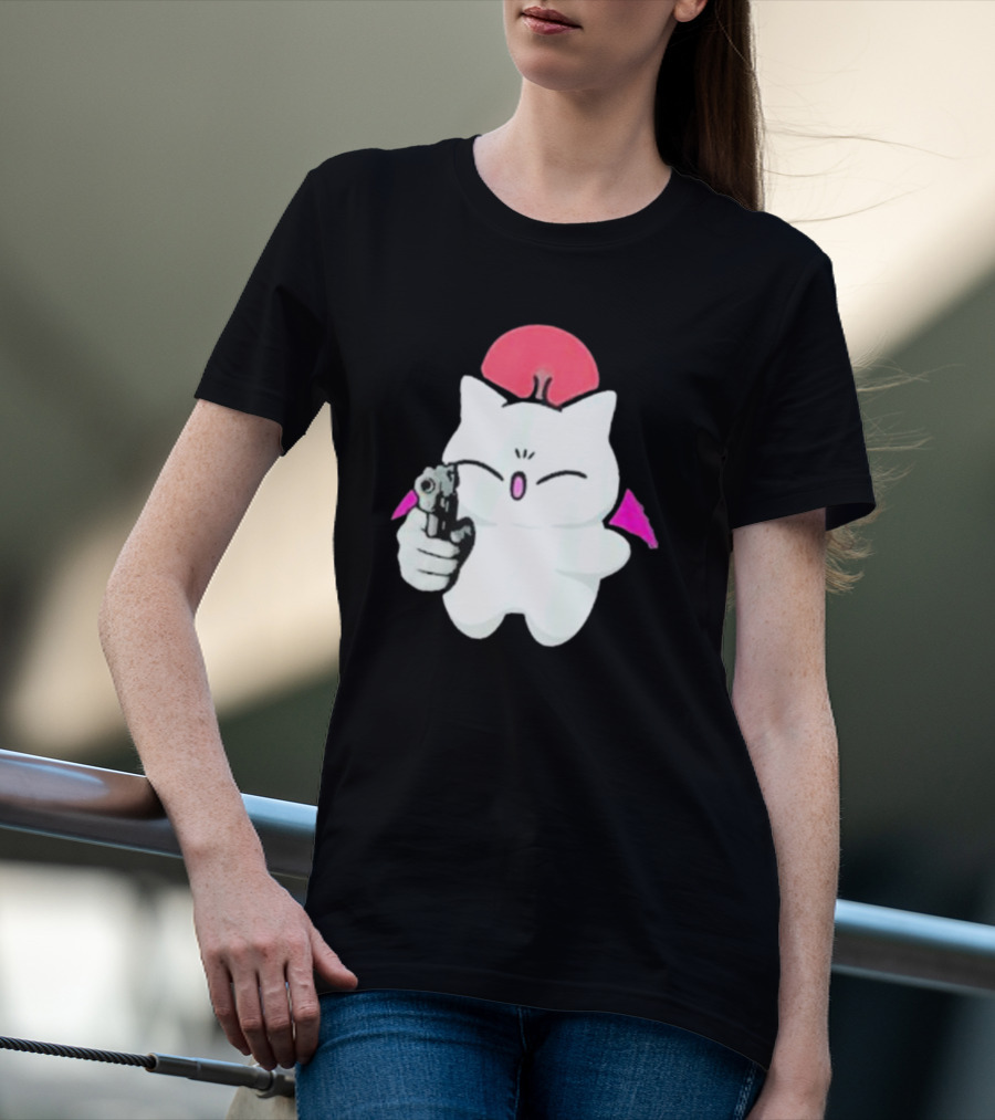 Zepla Blizzcon Xepla Gun Moogle Iconic Character T-Shirt