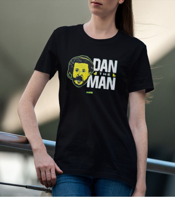 Dan The Man Coach Face With Headset T-Shirt