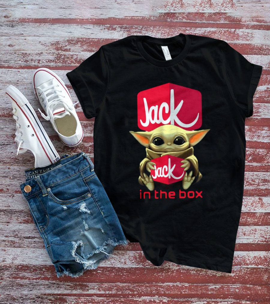 Baby Yoda Embrace Jack In The Box T-Shirt