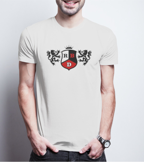 RB D Regal Crest Emblem Lion Shield T-Shirt