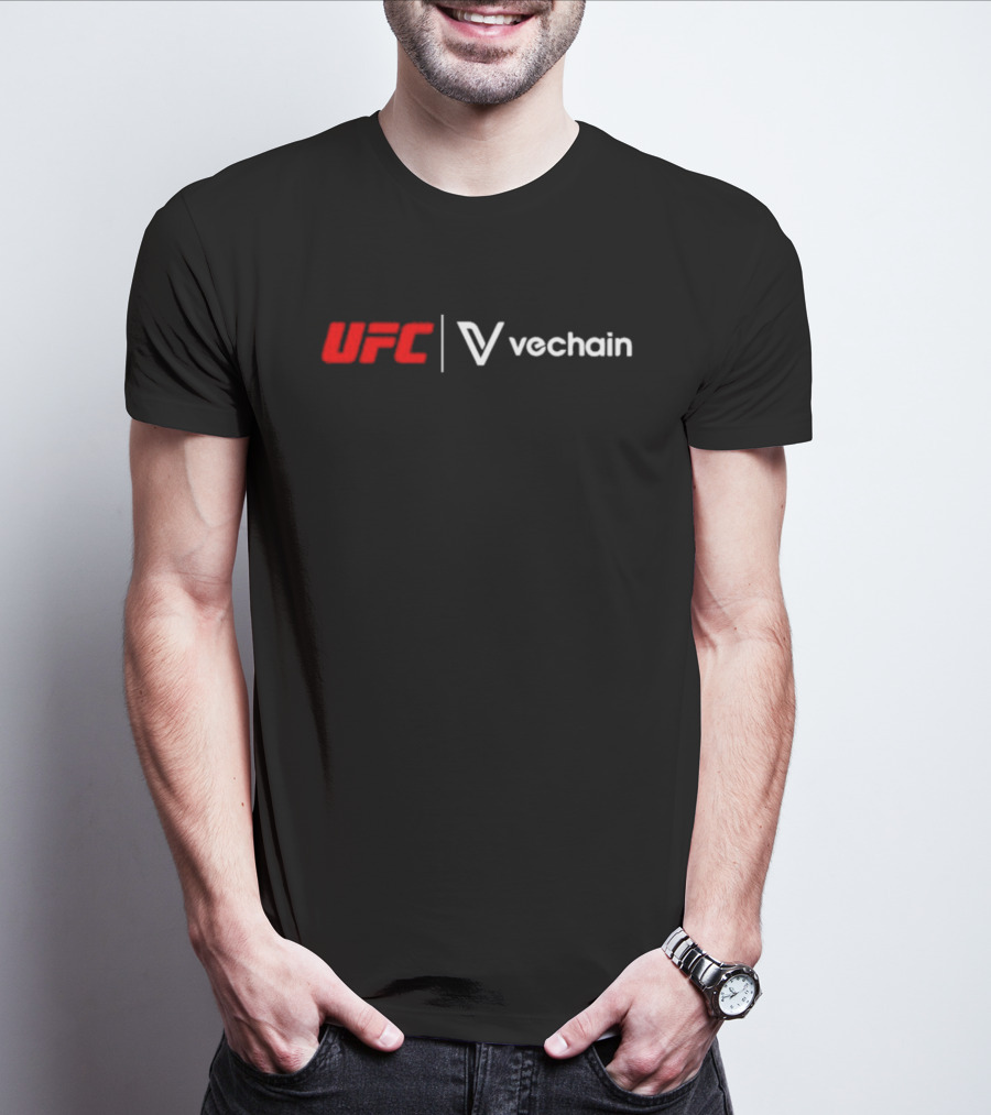 UFC Vechain Partnership Collaboration T-Shirt