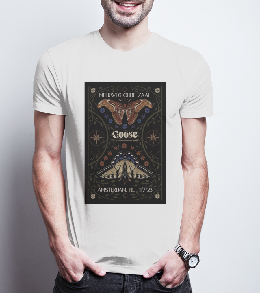 Melkweg Oude Zaal Goose Amsterdam NL 11/7/23 T-Shirt