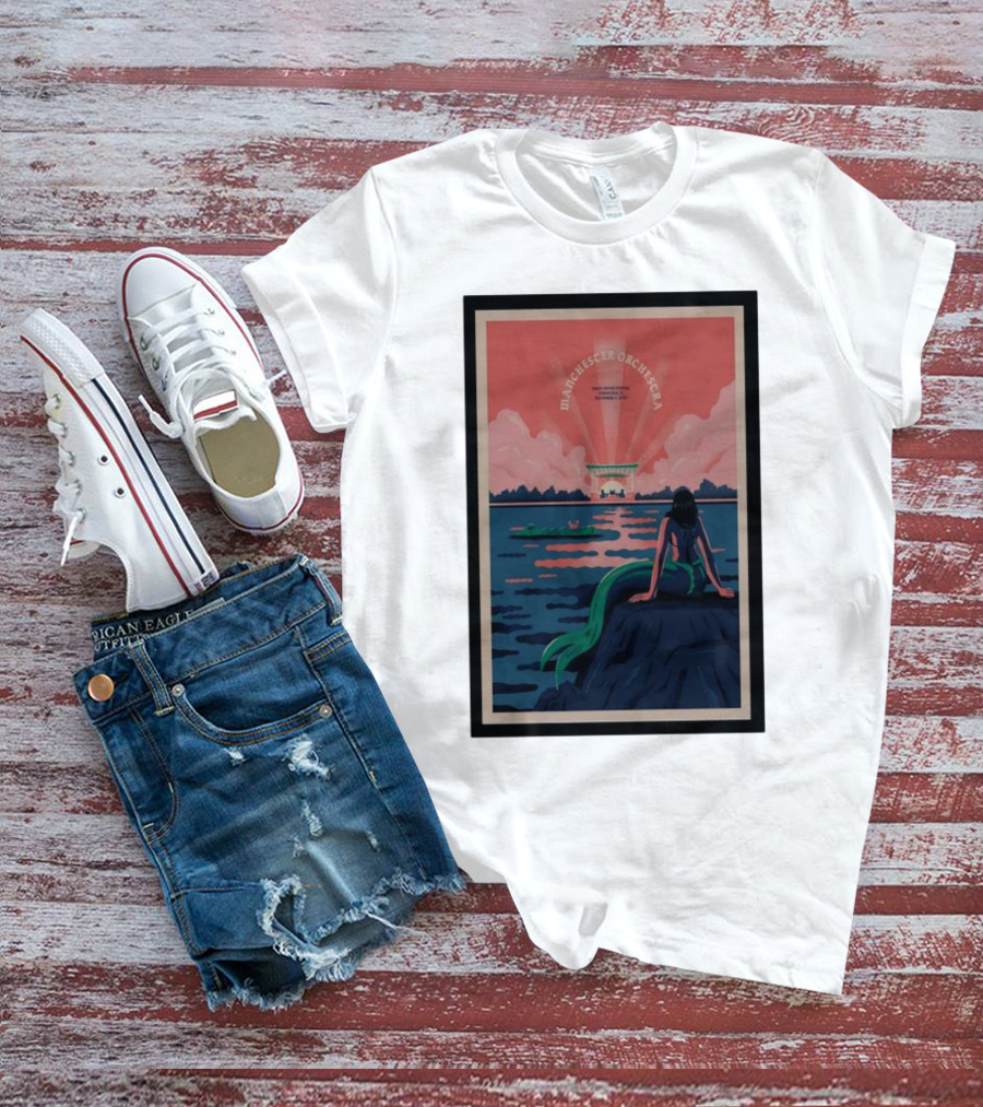Manchester Orchestra Night Moves Fest November 04 Pensacola Mermaid T-Shirt