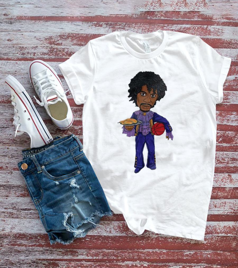 Dave Chappelle Prince Basketball Pancakes T-Shirt