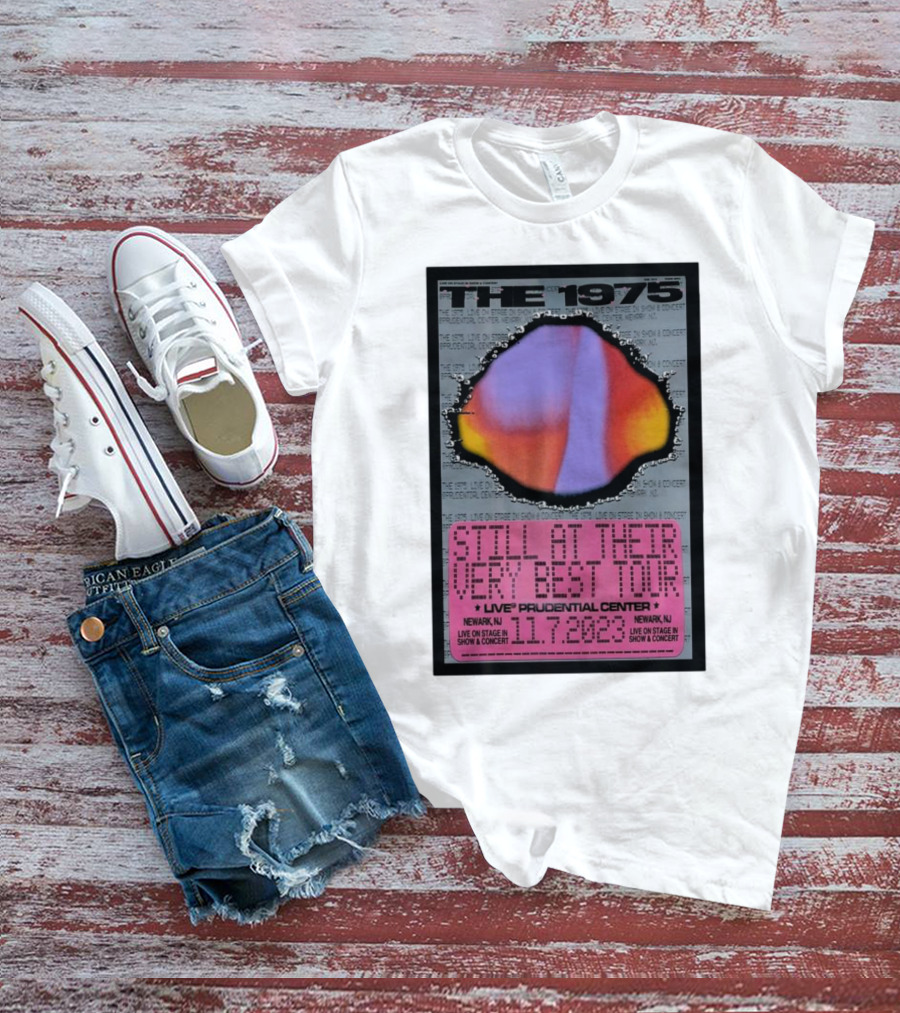 The 1975 Still At Their Very Best Tour Live Prudential Center Newark NJ 11.7.2023 T-Shirt