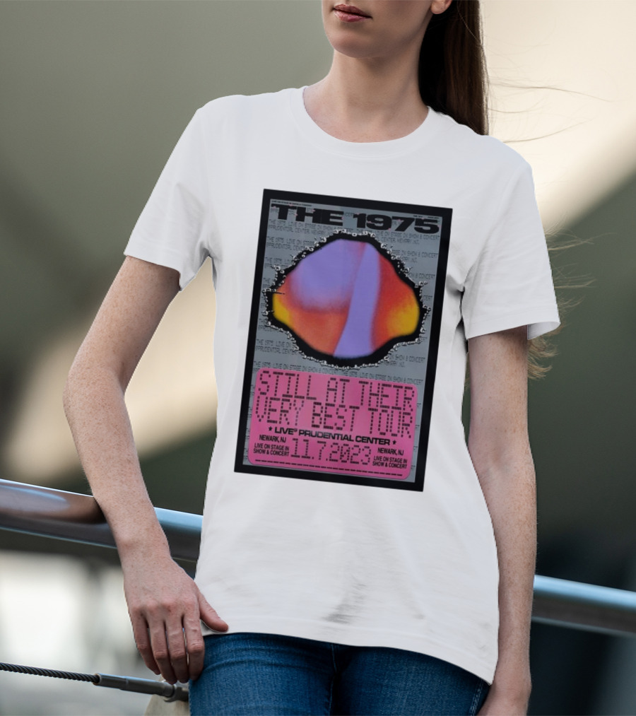 The 1975 Still At Their Very Best Tour Live Prudential Center Newark NJ 11.7.2023 T-Shirt